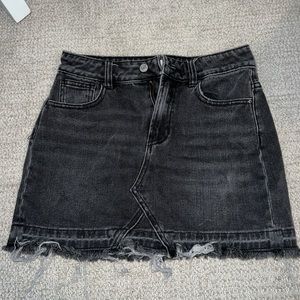 pacsun denim skirt